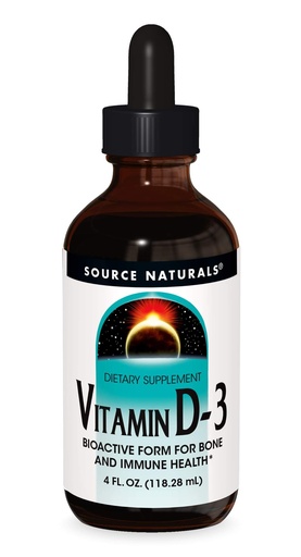 [BRSWIYA3OADBMHLY] Source Naturals Vitamin D-3 Liquid Drops 2000 iu Supports Bone & Immune Health - 4 Fluid oz | Bioactive Form For Bone And Immune Health*
