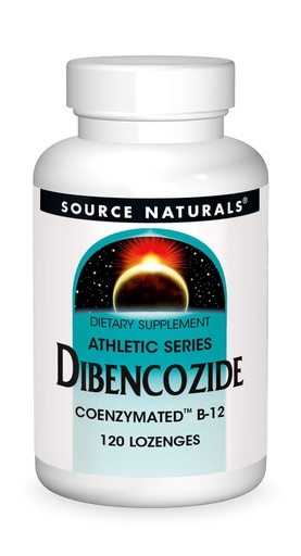 [BRSWIYQOAUMRAGY5] Source Naturals Dibencozide - Coenzymated B-12 Athletic Series, Quick Dissolving Dietary Supplement - 120 Lozenges