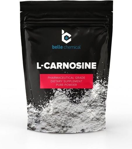 [BRSWG2YBDIFGK3IY] Pure L-Carnosine Powdern - Pharmaceutical Grade (4 Ounce)