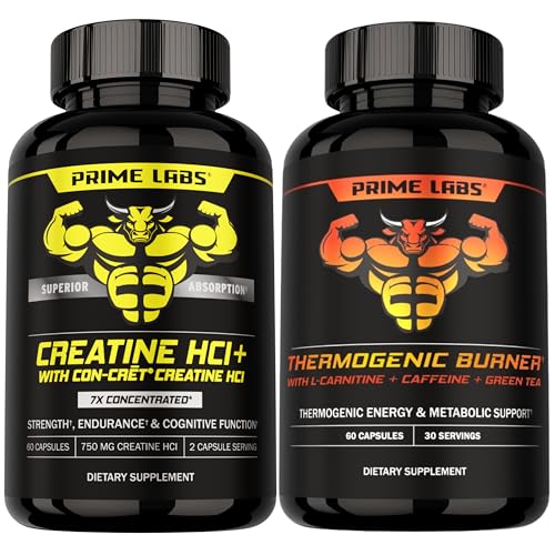 [BRSRGFD6DMCQ2CDL] Prime Labs Creatine HCl + Thermogenic Burner
