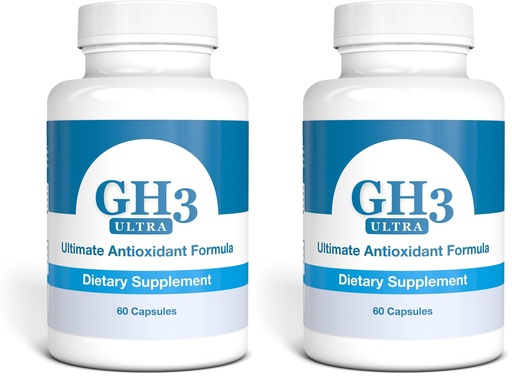[BRSRGGQZPMNG2CDX] Nattura G-H3 Ultra, Ultimate Antioxidant Formula - New, Improved Anti-Aging Complex (Ginkgo Biloba, R-Alpha Lipoic Acid, Coenzyme Q10, Acetyl L-Carnitine, Vitamin B6) - 60 Caps (Pack of 2)