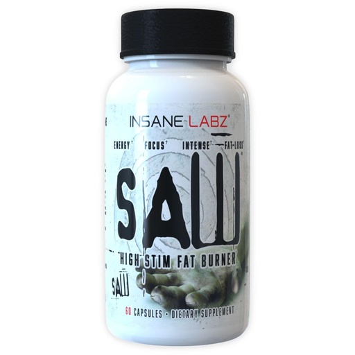 [BRSROFIKA4ARAYD4] Insane Labz Saw®, High Potency Fat Burner, Thermogenic Weight Loss Supplement and Appetite Suppressant with L-Tyrosine, Yerba Mate, GABA and Alpha Yohimbine, 60 Srvgs