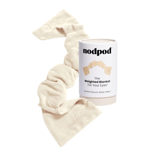 [BRSRMYY2BUGRGG3K] Nodpod Gentle Pressure Sleep Mask | Patented Light Blocking Design for Sleeping, Traveling & Relaxation - Bone