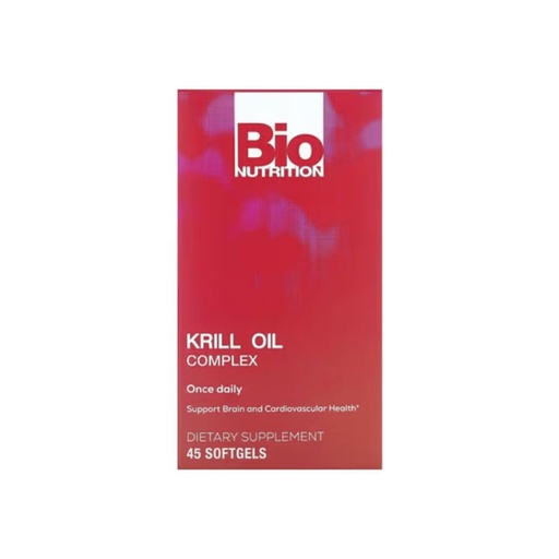 [BRSWIEAKOZ6WYAL2] Bio Nutrition Krill Soft Gels, 45 Count