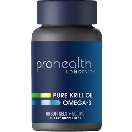 [BRSRAGI3OINGME32] ProHealth Pure Krill Oil Omega-3 (500 mg, 60 softgels)