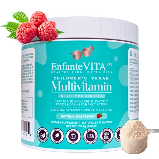 [BRSRAGL5PIBBSETG] All in One Kids Vitamins, 90 Day Supply, Powder Multivitamin with Probiotics, Immune Support, Gut Health, Vegan D3, Sugar Free, Non GMO, Natural Flavor, Doctor Formulated, Daily Nutrition