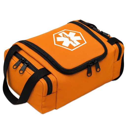 [BRSWI2TZDJ5WKG3U] Dixie EMS Dixigear Empty First Responder II Bag 10.5" x 5" x 8" - Orange