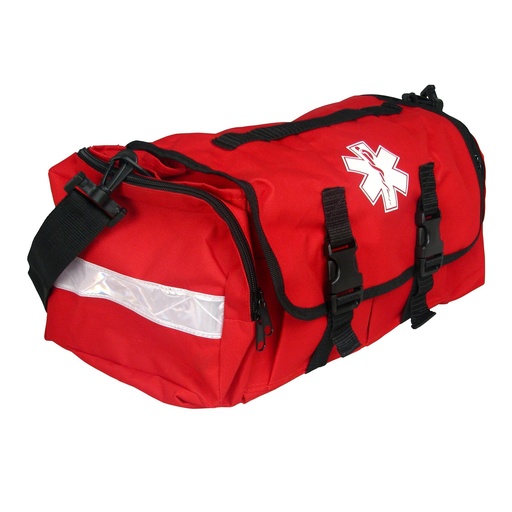 [BRSWIAAQOF4BWDIV] Dixigear First Responder On Call Trauma Bag W/Reflectors - Red