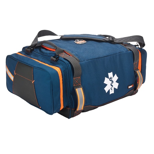 [BRSWKGQKOAOBMFT2] Ergodyne Arsenal 5216 First Responder Medical Trauma Supply Jump Bag for EMS, Police, Firefighters , Blue
