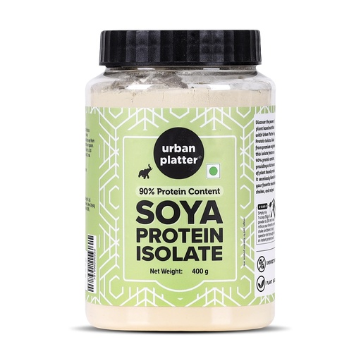 [BRSWGFIFBAARY23K] Urban Platter Soya/Soy Protein Isolate Powder, 400G / 14.1Oz (Nutritional, Dairy Free And Gluten Free)