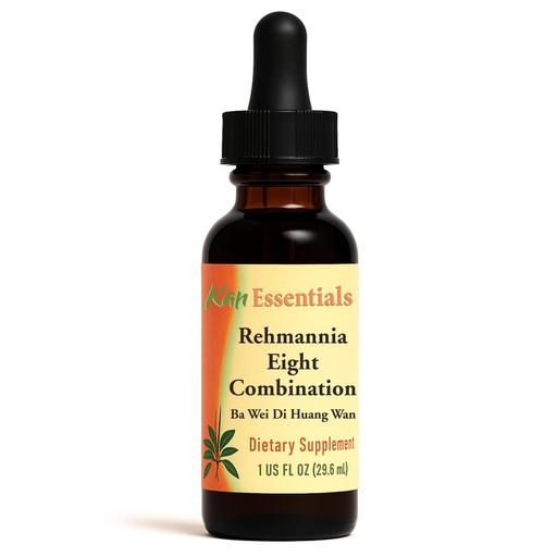 [BRSWIBI7AYORS2LA] Kan Herb Company Rehmannia Eight Combination – Traditional Chinese Herbal Blend for Dogs and Cats to Support Kidney Health, Vitality, and Hormonal Balance, Liquid Herbal Supplement for Pets, 1 fl oz