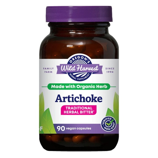[BRSWIFQ3BEIQ4H3E] Oregon's Wild Harvest Artichoke Organic Herbal Supplement, 90 Count
