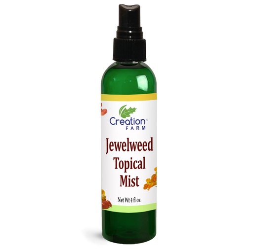 [BRSWIGYECJ5A4A34] Creation Farm Jewelweed Spray 4 oz - Poison Ivy Itch Relief, Remedy Soothes Itchy Poison Oak, Allergy Rash, Bug Bites, Bee Stings, Para Prurito, Picaduras de Insectos, Hiedra Venenosa