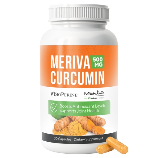 [BRSRAZALCAJWAFL3] NERVE RENEW Meriva Curcumin with Black Pepper and Bioperine - Antioxidant Boost Nerve Support Supplement - 30 Capsules