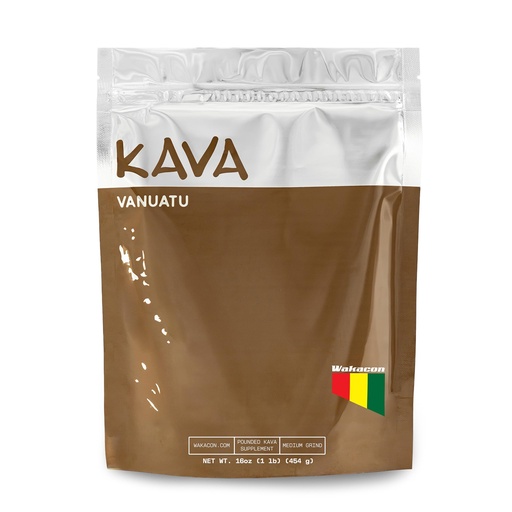 [BRSRAFANO4GQYHIY] Wakacon Vanuatu Waka Kava Powder - Premium Noble Kava from Vanuatu (16 oz)