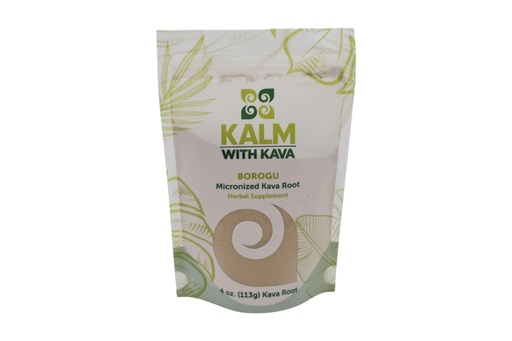 [BRSRGBQ2OIDWCHQ3] KALM with Kava Borogu Micronized Kava (4 oz)