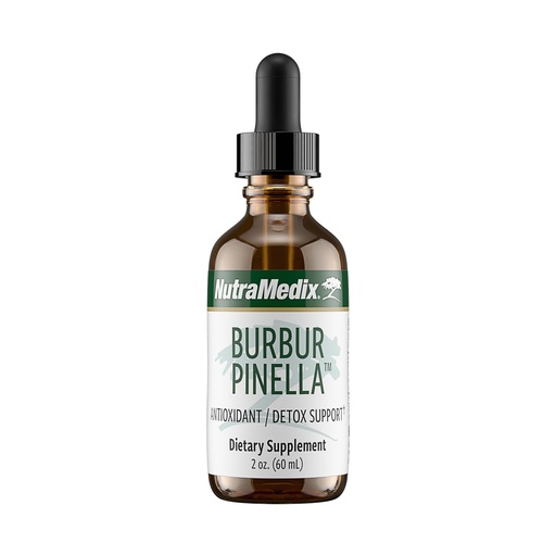 [BRSWKED7OYMB4YD6] NutraMedix Burbur-Pinella Brain Health Supplements for Adults - Combat Brain Fog & Promote Nerve Support - Aid A Healthy Full Body Detox Cleanse - Bioavailable Liquid Format (2 oz / 60 ml)