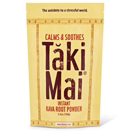 [BRSREY3RAF5AK3L5] Taki Mai Instant Kava Kava Powder 5.2 oz – Pure Noble Kava Root Powder, Natural Relaxation Aid for Calmness, Stress Relief, and Sleep Support, No-Strain Mix Rapid Calm Rituals