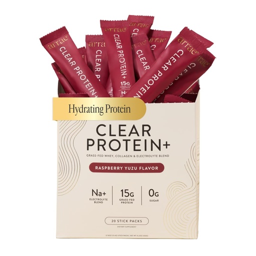 [BRSREBIEOB7QM2TJ] Arrae Clear Protein – Natural Protein Supplement, Smooth Texture, Easy to Mix, 20 Servings, Clean Formula with Electrolytes
