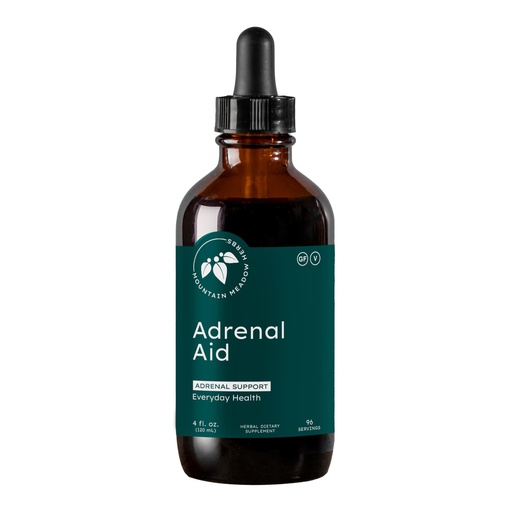 [BRSWGEI7OJ5QAF32] Mountain Meadow Adrenal Aid - 4oz - Adrenal System Support - Contains Ashwagandha Root and More for Fatigue (Original Formula)