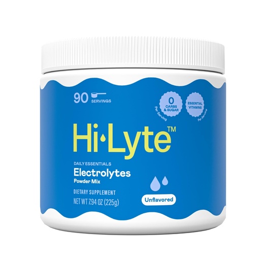 [BRSREZQEA56RAHLF] Hi-Lyte Electrolytes Powder Mix - Unflavored Hydration Support for Daily Wellness, Fasting, Keto - Sodium, Potassium, Magnesium, Vitamins - No Sugar, No Carbs, Clean Ingredients