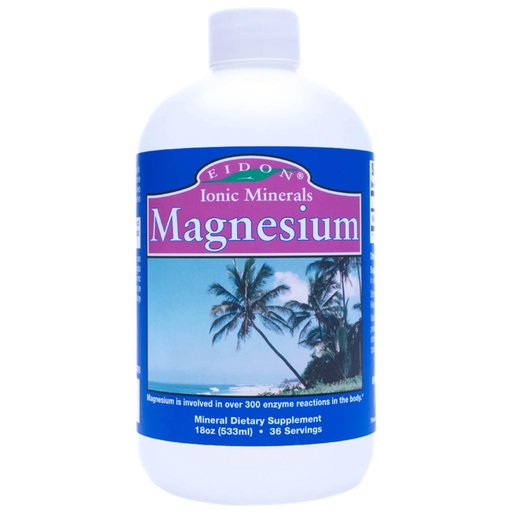 [BRSWIYT3PMDA4DQZ] Eidon Ionic Minerals - Liquid Magnesium Concentrate, No Additives - 18 oz | Magnesium Chloride Drops for Men and Women, Supports a Sense of Calm & Muscle Relaxation, Bioavailable, No Preservatives