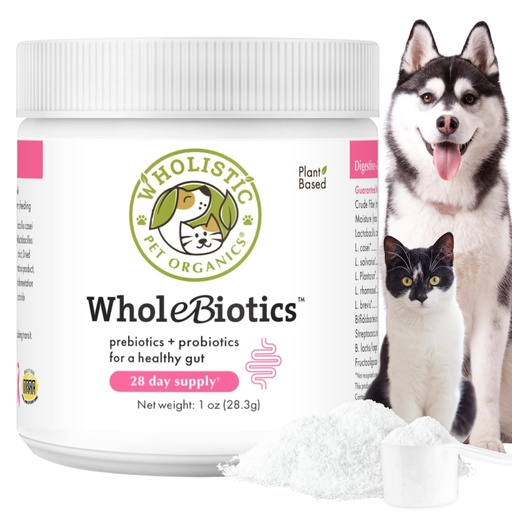 [BRSWKHY4AEAWKG3M] Prebiotics & Probiotics for Dogs & Cats Digestive Health, 1 Oz, 28 Scoops