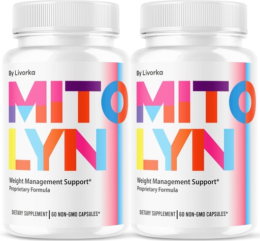 [BRSRAAQRCMMREDTV] (2 Pack) Mitolyn Capsules - Mitolyn, Mitolyn Advanced Formula Pills, Mitolyn Supplement, Mito Lyn, Mito Lyn Pills, Mitolyn Support, Mitolyn Pill, Mitolyn Supplement Pills, 120 Capsules for 2 Months