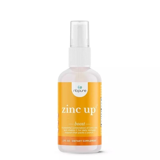 [BRSWYEI3CB5W2EIU] nbpure Zinc Up+ Zinc Liquid Spray with Vitamin C for Kids & Adults, 2 fl oz