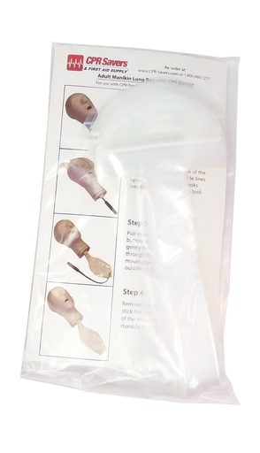 [BRSWGYL2B4CRY3YU] Adult/Child Face Shield Lung Bags, 10 Pack