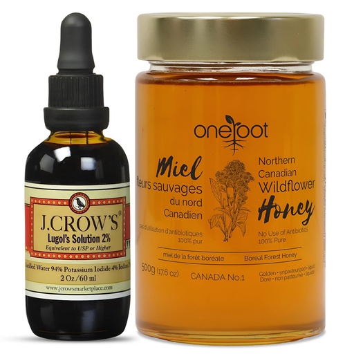 [BRSREGQLDJYAMYI7] J.Crow's Lugol's Iodine Solution (Wildflower)