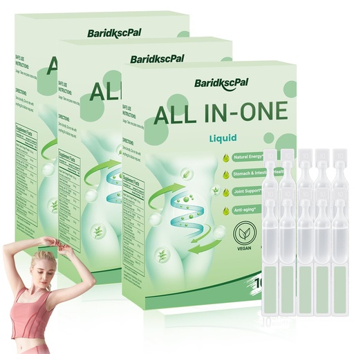 [BRSRGZA2BUDWGEQY] Six-in-One Herbal Oral Liquid | Natural Digestive Support & Body Care Drops for Women and Men | Promotes Intestinal Wellness & Skin Firming (3 Box)