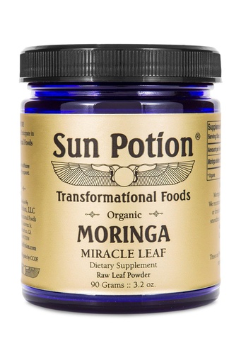 [BRSWIED7OAGRYHA3] Sun Potion Organic Moringa Leaf Powder | Moringa Oleifera | Superfood | 90g | Non-GMO, Raw Vegan, Shade-Dried in India, Miracle Tree, Vitamins B-E, Iron, Antioxidants, Plant Protein, Smoothies & Tea