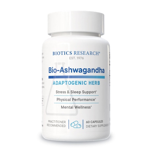 [BRSWGGQ3PJ7RQC36] Biotics Research Bio Ashwagandha 300mg Ashwagandha Root, Adaptogenic Herb, Promotes Relaxation Response, Healthy Adrenal, Cognitive and Immune System Function, Brain Health, Women’s Health 60 Capsules