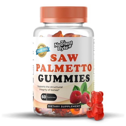 [BRSREYIZOUDWCH3O] Saw Palmetto Gummies for Hair Growth & Hormone Balance – Vegan DHT Blocker for Women & Men, Supports Prostate Health, PCOS & Testosterone Wellness – Gluten-Free Herbal Supplement – 300mg Extract