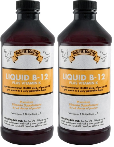 [BRSRGGQKDENRGHTA] Rooster Booster B-12 Liquid,16-Ounce,(Pack of 2)