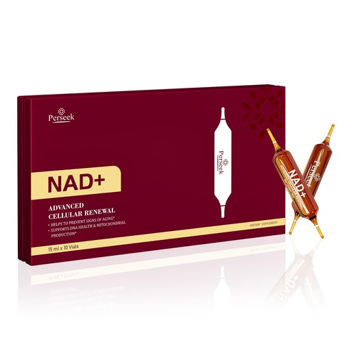 [BRSRGZQ5CV6WKYD5] NAD+ 1200mg Liquid Supplement with Nicotinamide Riboside, PQQ & Grape Seed Extract for Cellular Vitality, Energy Metabolism & Antioxidant Support – 10 Liquid Vials