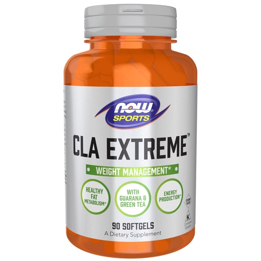 [BRSWIY32BQOBW2TG] NOW Foods Sports Nutrition, CLA Extreme™ (Conjugated Linoleic Acid) With Guarana & Green Tea, 90 Softgels