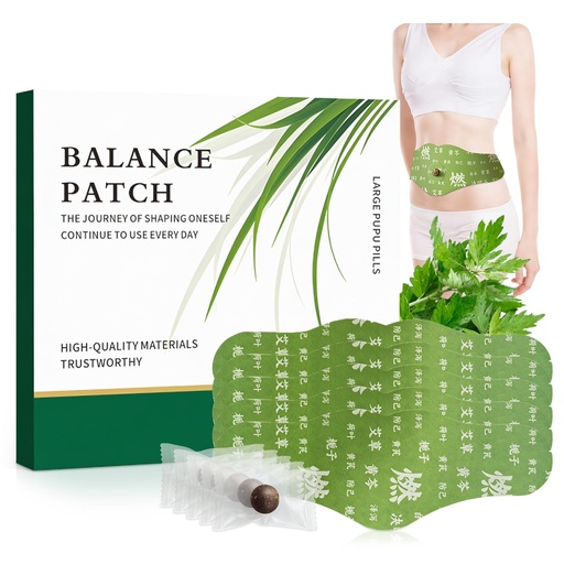 [BRSRGBT5DEFRSCI7] Herbal Patch Pad Balance – Mugwort Herbal Navel Patches for Menstrual Cramp Relief, Supporting Reduced Bloating Appearance, Promotes Abdominal Comfort Non-Irritating Design 1 Boxes 5 Piece (1 Box)