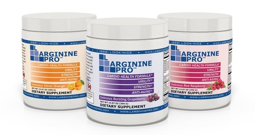 [BRSWGAI3A4CWKC3O] | 5,500mg L-Arginine Plus L-Citrulline 1,100mg Raspberry, Orange & Grape Powder Drink Mix Supplement for Increased Nitric Oxide Production