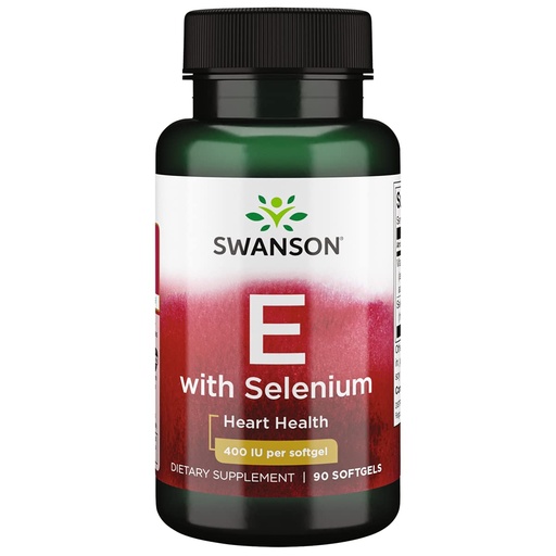 [BRSWIYT7PMNGGF36] Swanson Vitamin E & Selenium 90 Sgels