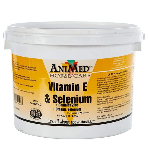 [BRSWIZQYBMFBSFD2] AniMed Vitamin E and Selenium with Zinc 5 lbs