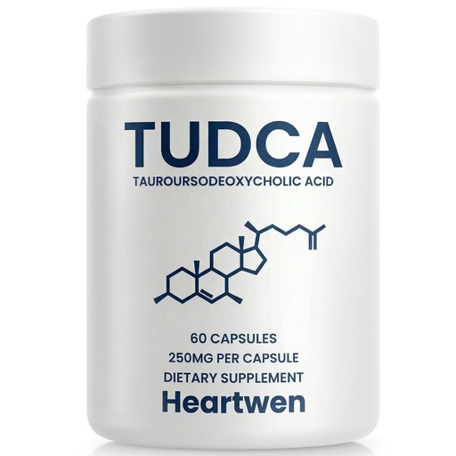 [BRSRGAYTPMPWEHL2] TUDCA 500mg per Serving (250mg Capsules) | Tauroursodeoxycholic Acid Supplement | Bile Salts for Liver Support, Bile Flow & Gallbladder Health | 60 Capsules, 30 Day Supply