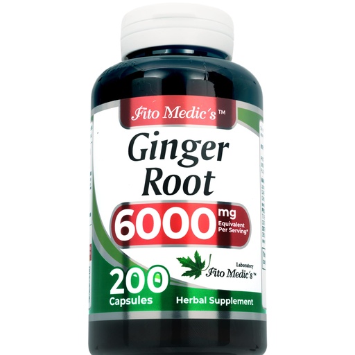 [BRSREHACBUFBQ2A6] FITO MEDIC'S Lab | Ginger Root Capsules | 200 Capsules