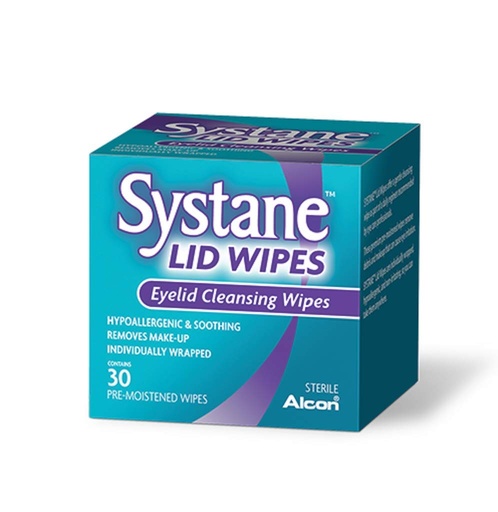 [BRSWI2QADN7QMYAZ] Systane Lid Wipes Eyelid Cleansing Wipes, 30 Count (Pack of 3)