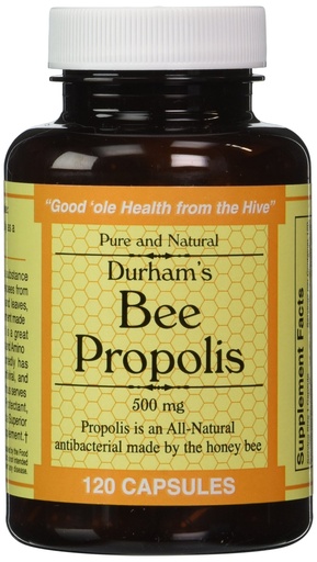 [BRSWIYIIBUDAMALM] Durham's Bee Propolis 500mg 120 Capsules