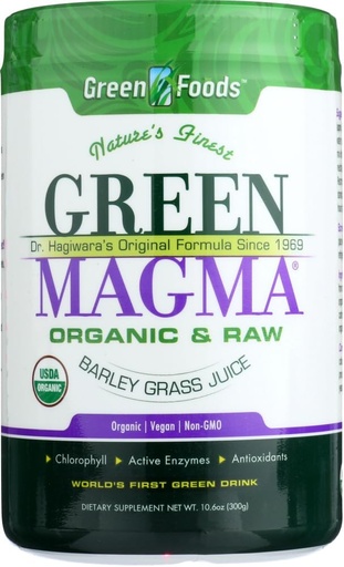 [BRSWGZL2OZ5WCCI7] Green Foods Green Magma, 10.6 Ounce (Pack of 2)