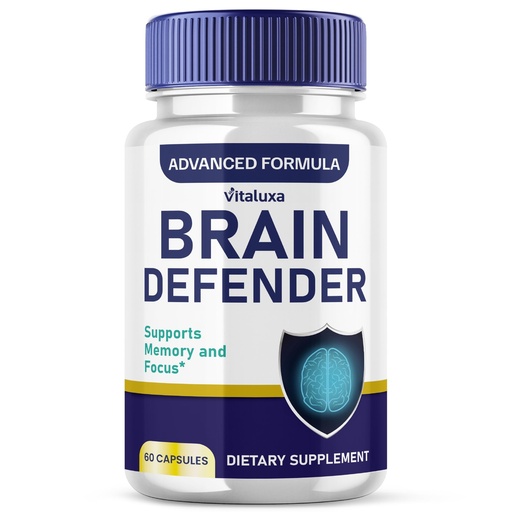 [BRSREEINPIMRQC3D] Brain Defender Supplement, Brain Defend Pills for Focus and Memory Support, BrainDefender Advanced Nootropic Capsules for Daily Clarity Cognitive Health Function, Brain Defense Max Vitamins (60 Ct)