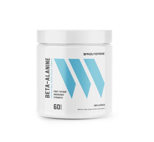 [BRSW2BIOPN4GAYDU] Swolverine Beta-Alanine | CarnoSyn, Instant-Release Amino-Acid, Delays Muscle Fatigue, Increases Muscular Endurance, Unflavored, 5g Per Serving, 300g (60 Servings)