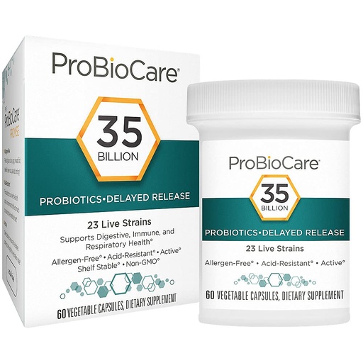 [BRSWYZQDAQAQIA3U] Probiotic - 35 Billion CFUs - Supports Digestive Health (60 Vegetable Capsules)